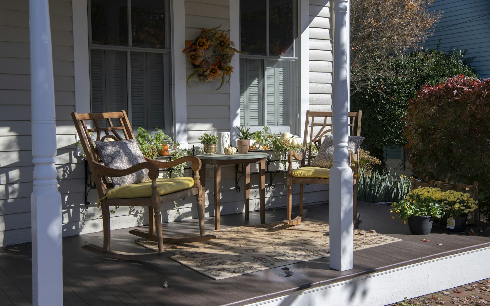 Painting front porch